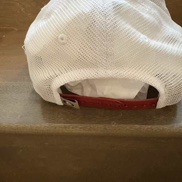 FSU Florida State Seminoles Trucker Hat Cap Gold Red Top Of The World Strapback - Picture 4 of 11